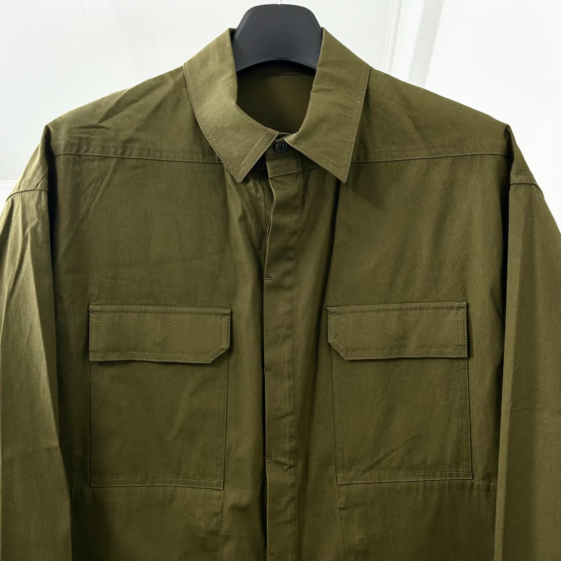 릭오웬스 TE 마테리얼 셔츠 자켓 상품이미지6