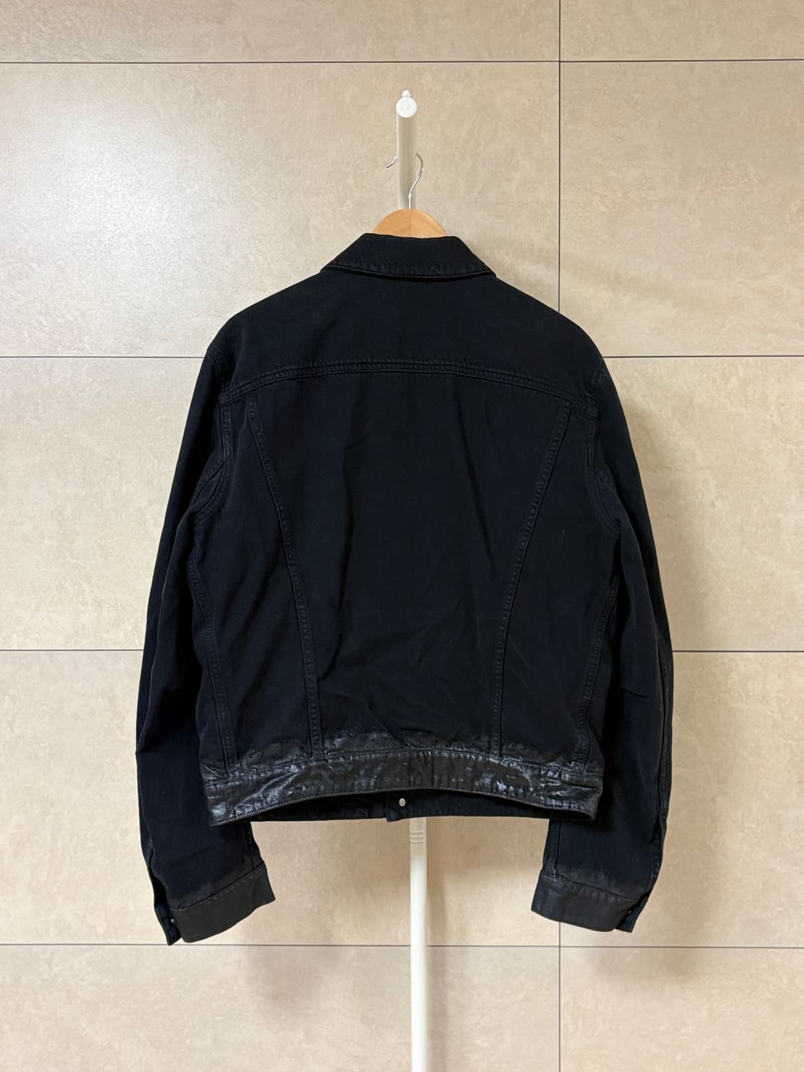 앤드뮐미스터 코팅 트리밍 데님 자켓 상품이미지2