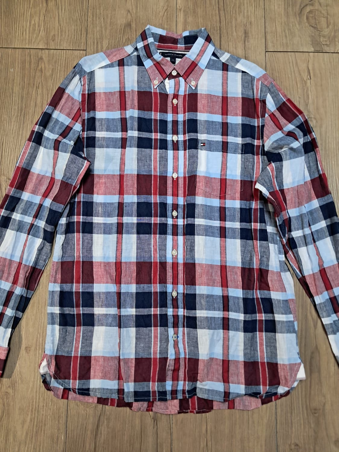 타미힐피거 린넨 셔츠 M 상품이미지3