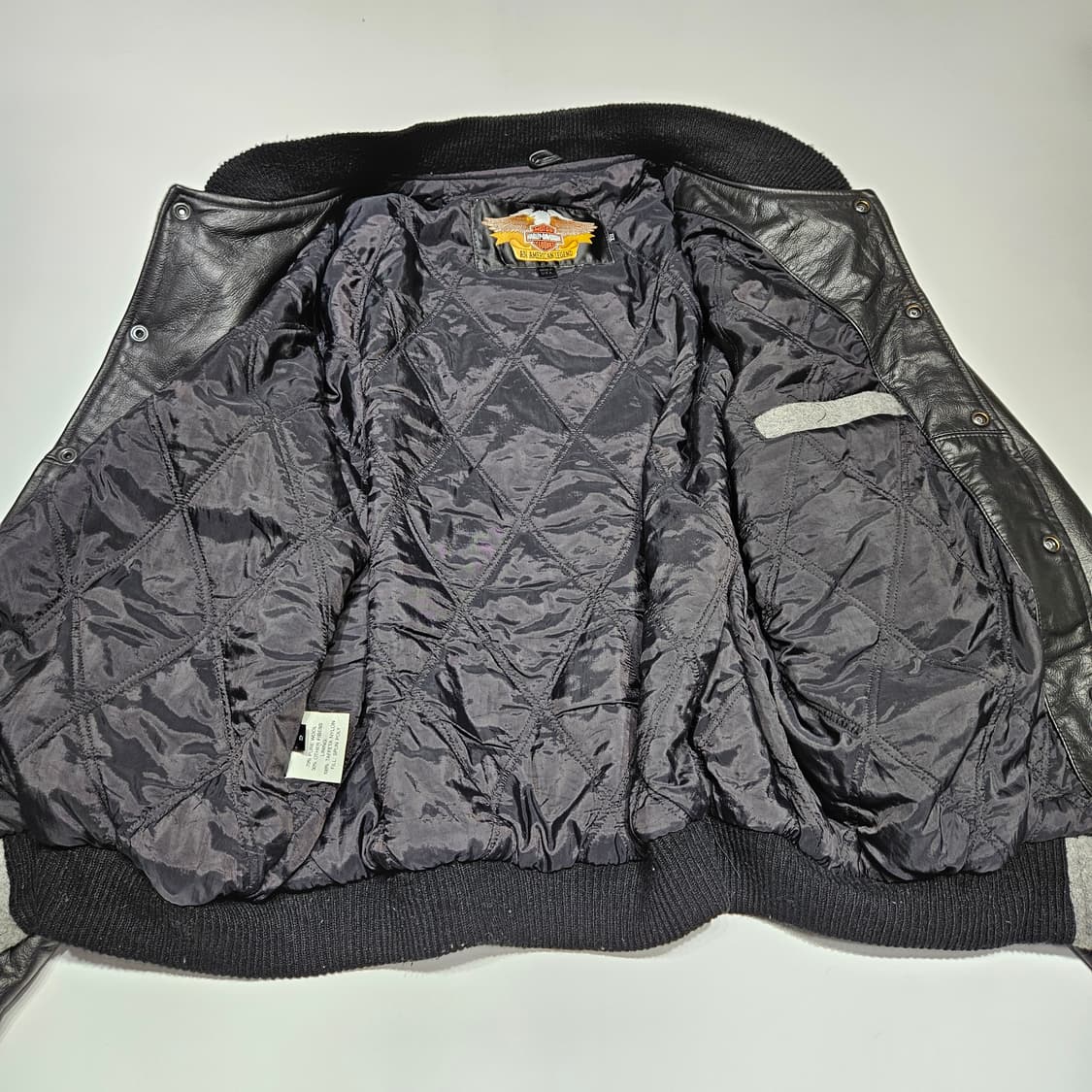 할리 데이비슨 울 레더 자켓[XXL] 상품이미지5