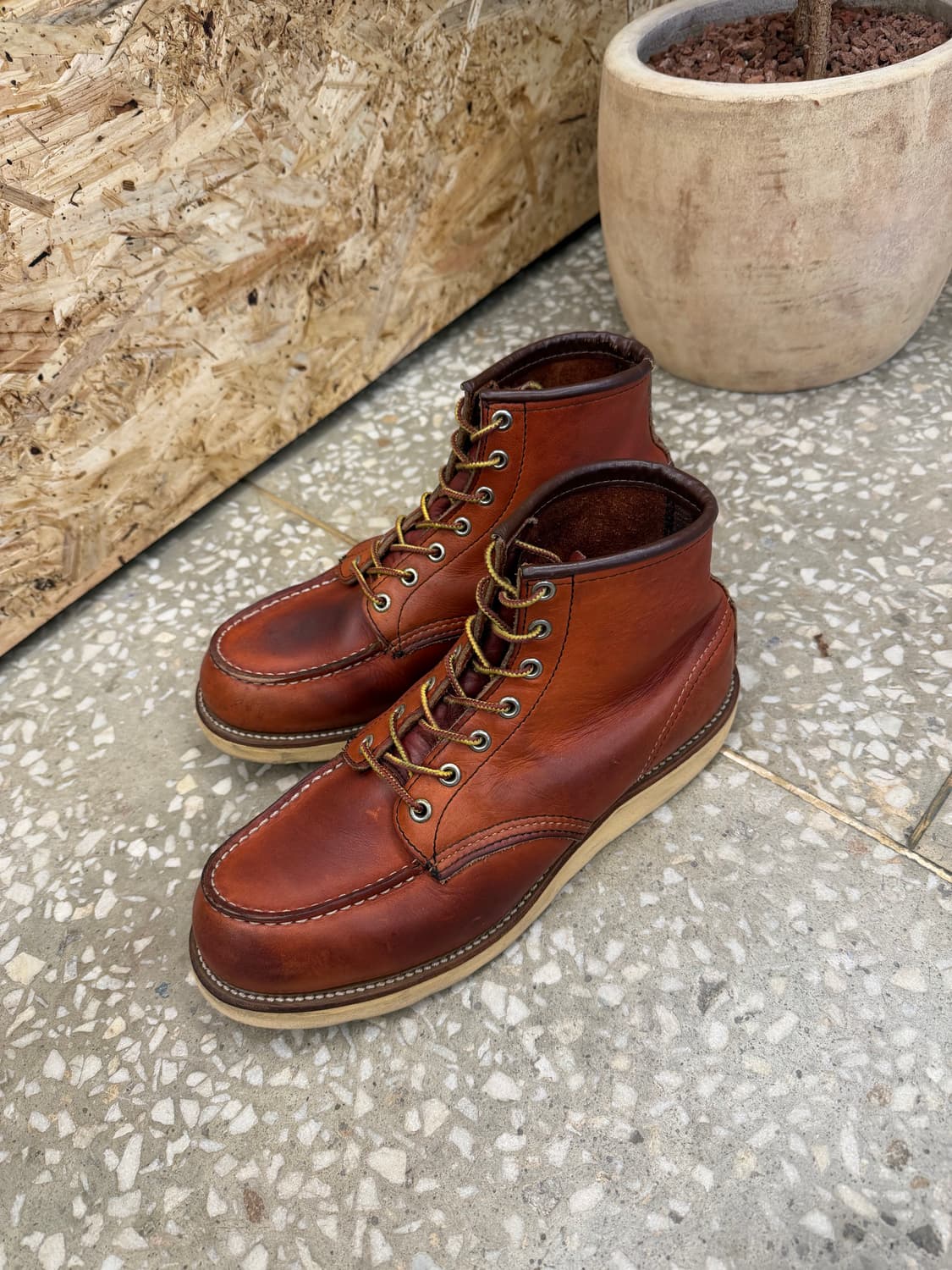 90‘s 레드윙 아이리쉬세터 8875 오로러셋 포티지 8.5E 상품이미지1