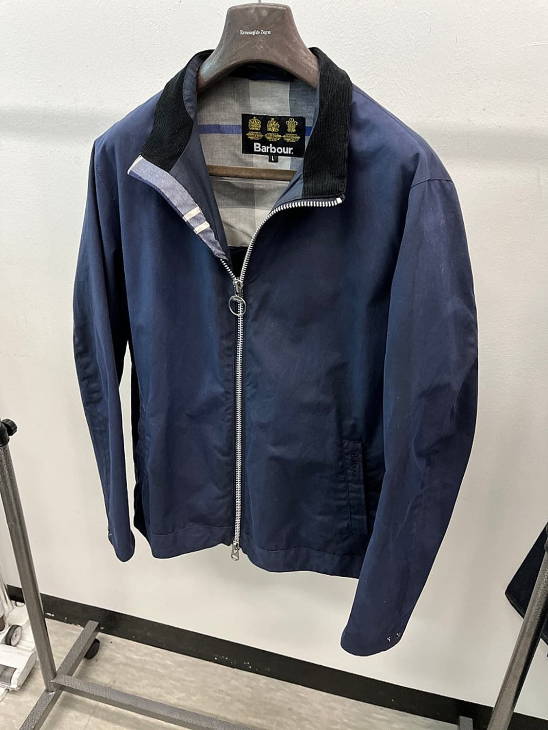 105) 바버 네이비 왁스자켓  상품이미지9
