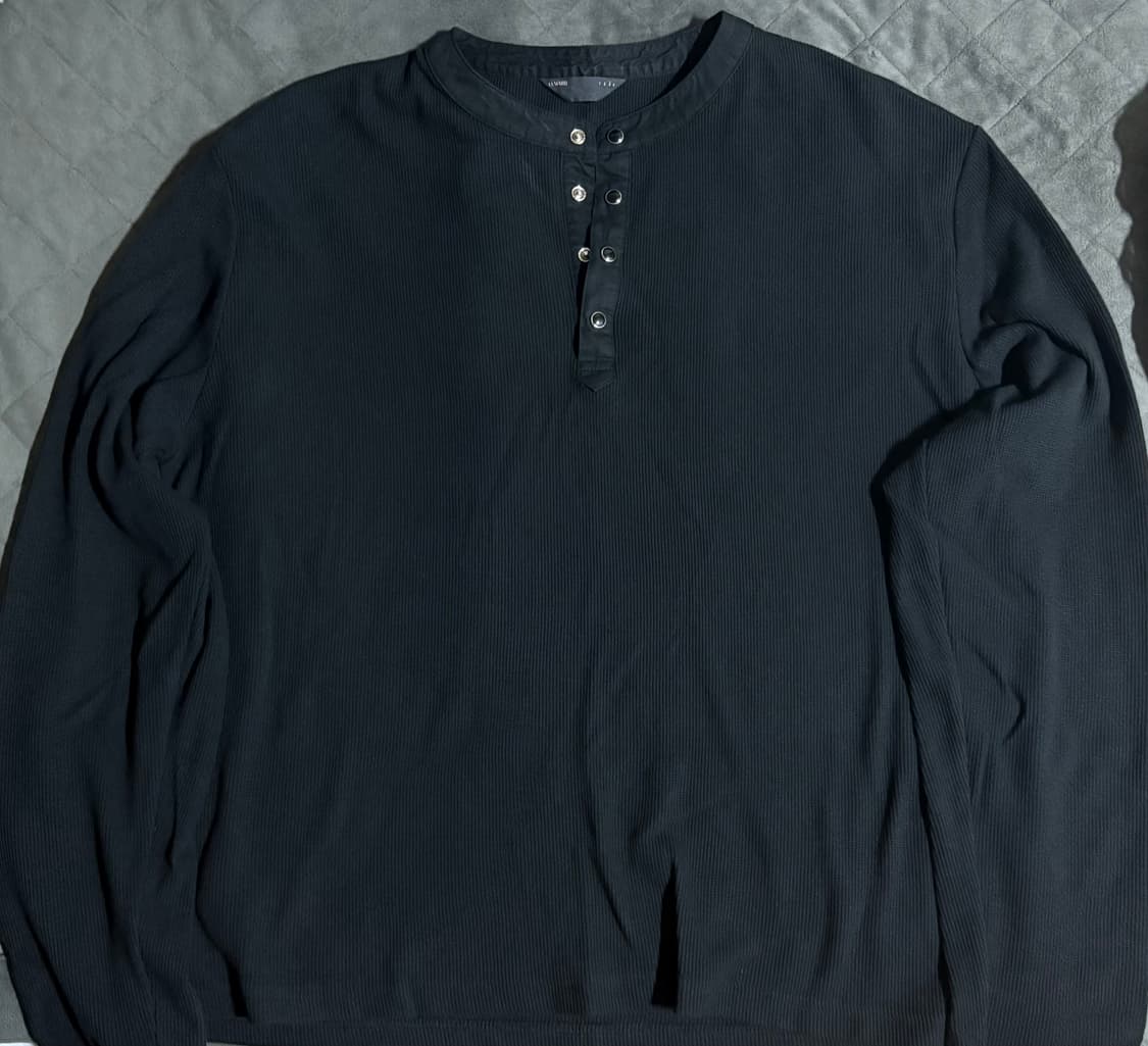 [3] 르마드 워시드 헨리넥 롱 슬리브 티 상품이미지3