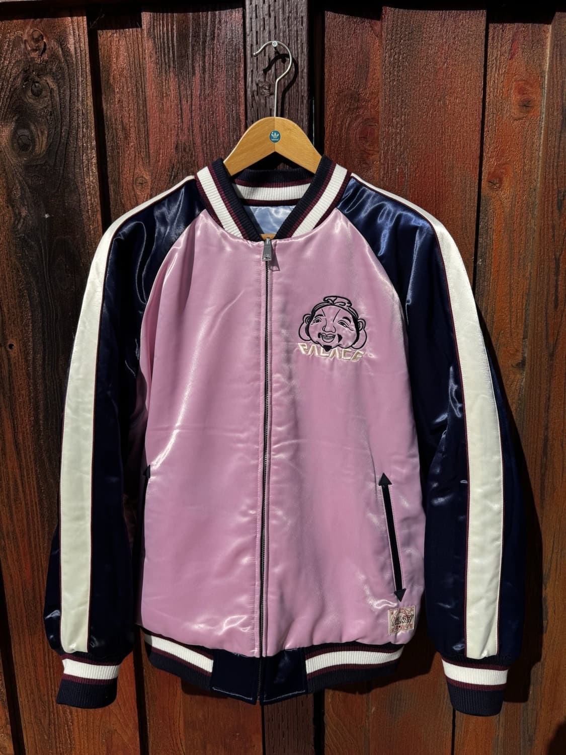 팔라스 x 에비수 리버시블 스카잔 자켓 블루 상품이미지5