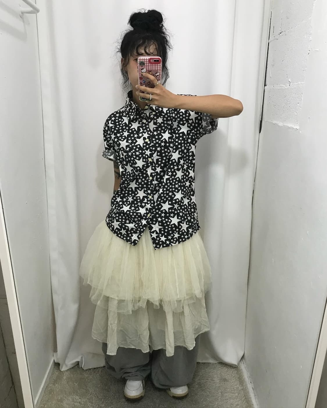 Bape Star Pattern Shirt 상품이미지3