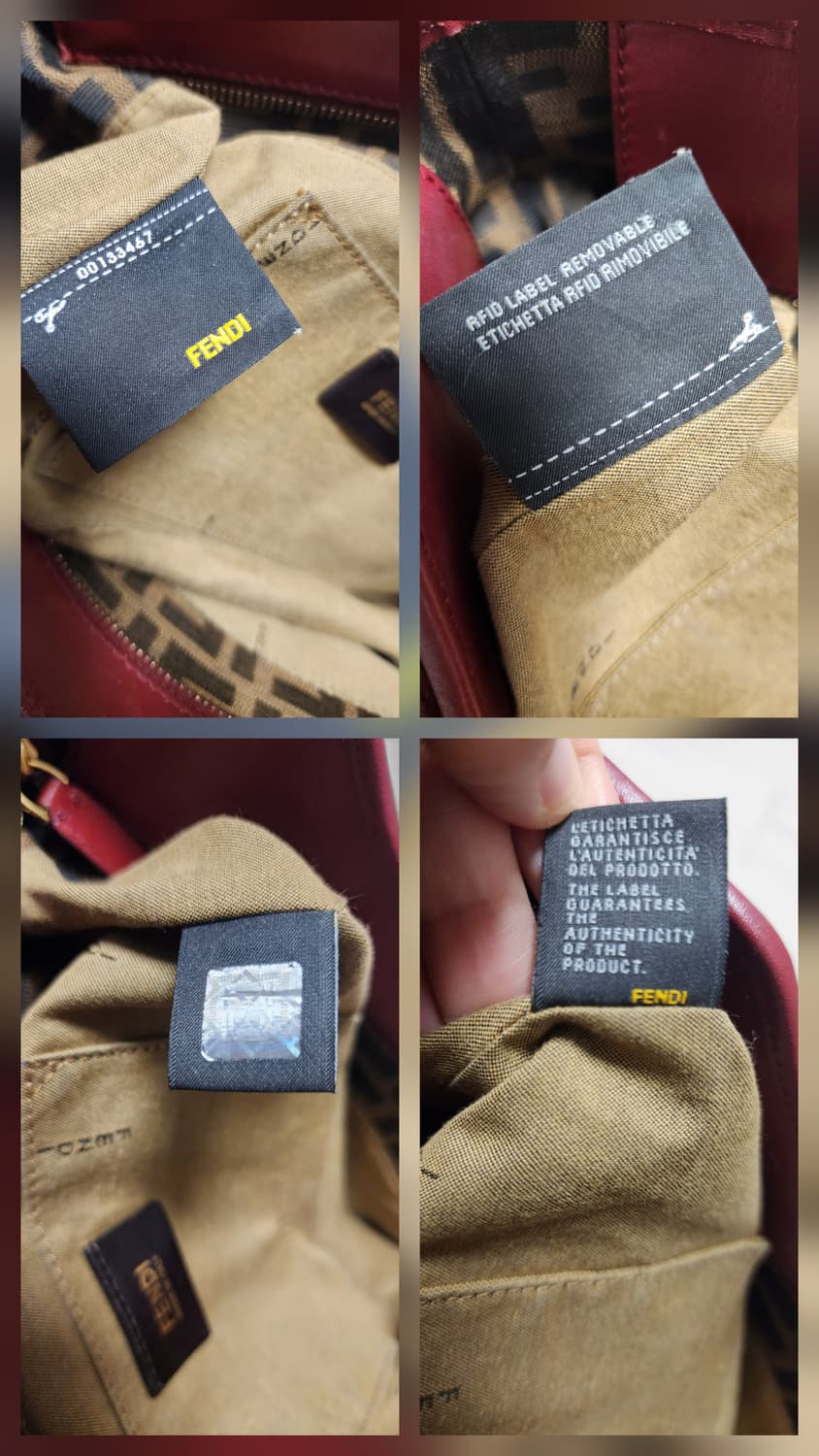 펜디 FF로고 쥬카 숄더백  상품이미지10