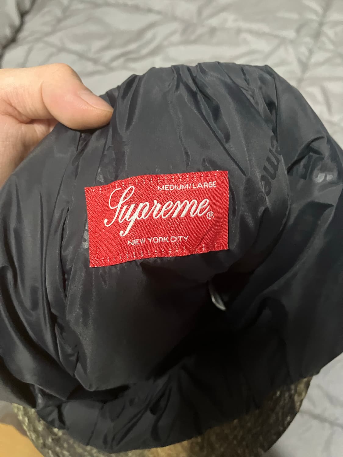 24fw 슈프림 고어텍스 이어플랩 캡 퍼 프린트 M-L 상품이미지4