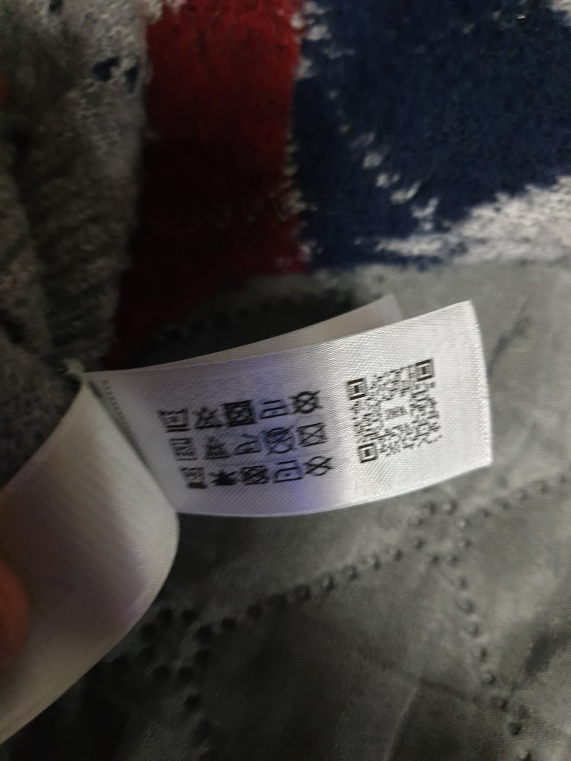 자라 크롭 아가일 패턴 니트 스웨터 그레이 (S) 상품이미지4