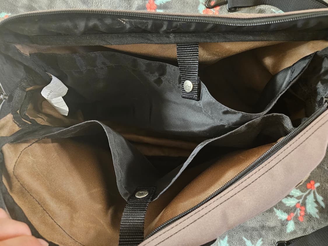 LLBean 엘엘빈 가죽트림 캔버스 메신저백 상품이미지6