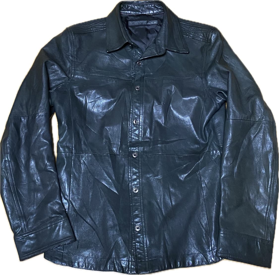 A.A.R lambskin leather shirt 상품이미지1
