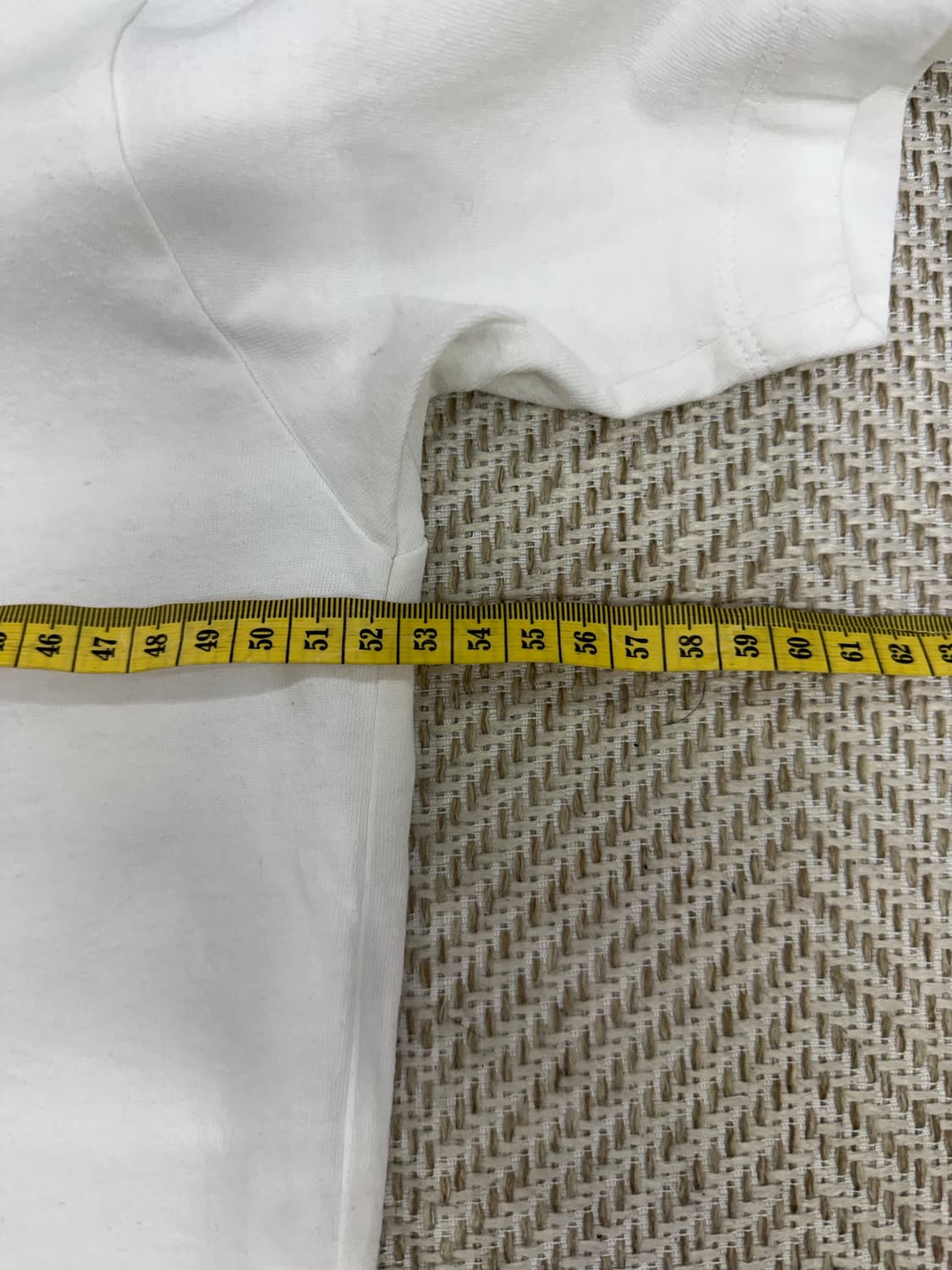 정품) 오프화이트 남성 반팔티 M 상품이미지8