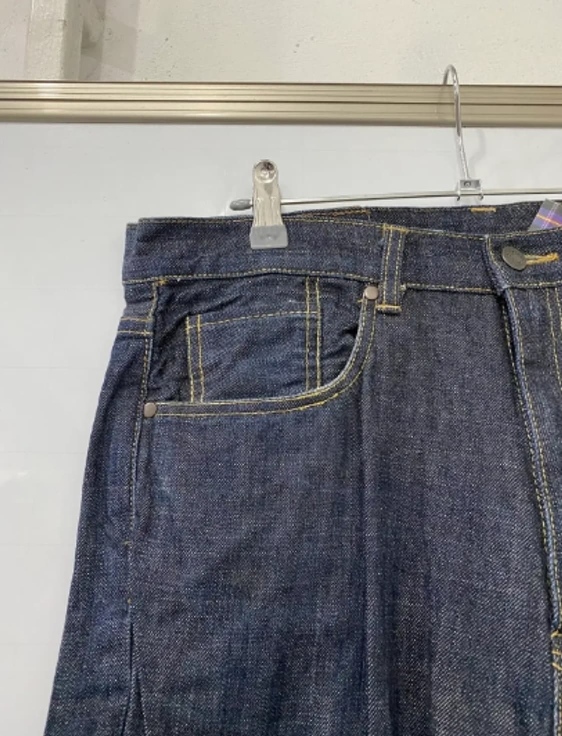 7275. 베이프 시티 빅로고 데님팬츠 (45) 상품이미지4