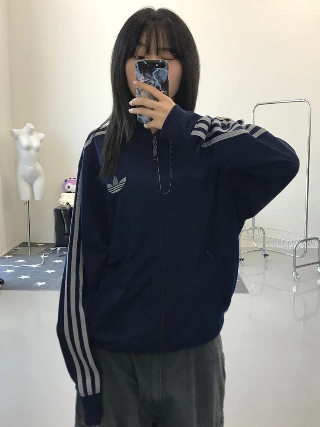 아디다스 파이어버드 네이비 져지 상품이미지1