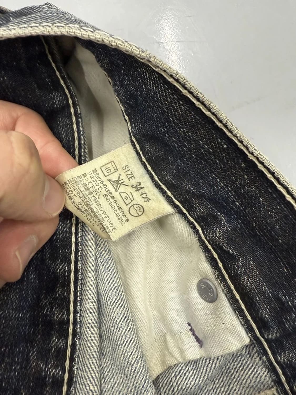 LEVI'S 503 Washed Denim Jeans 상품이미지9