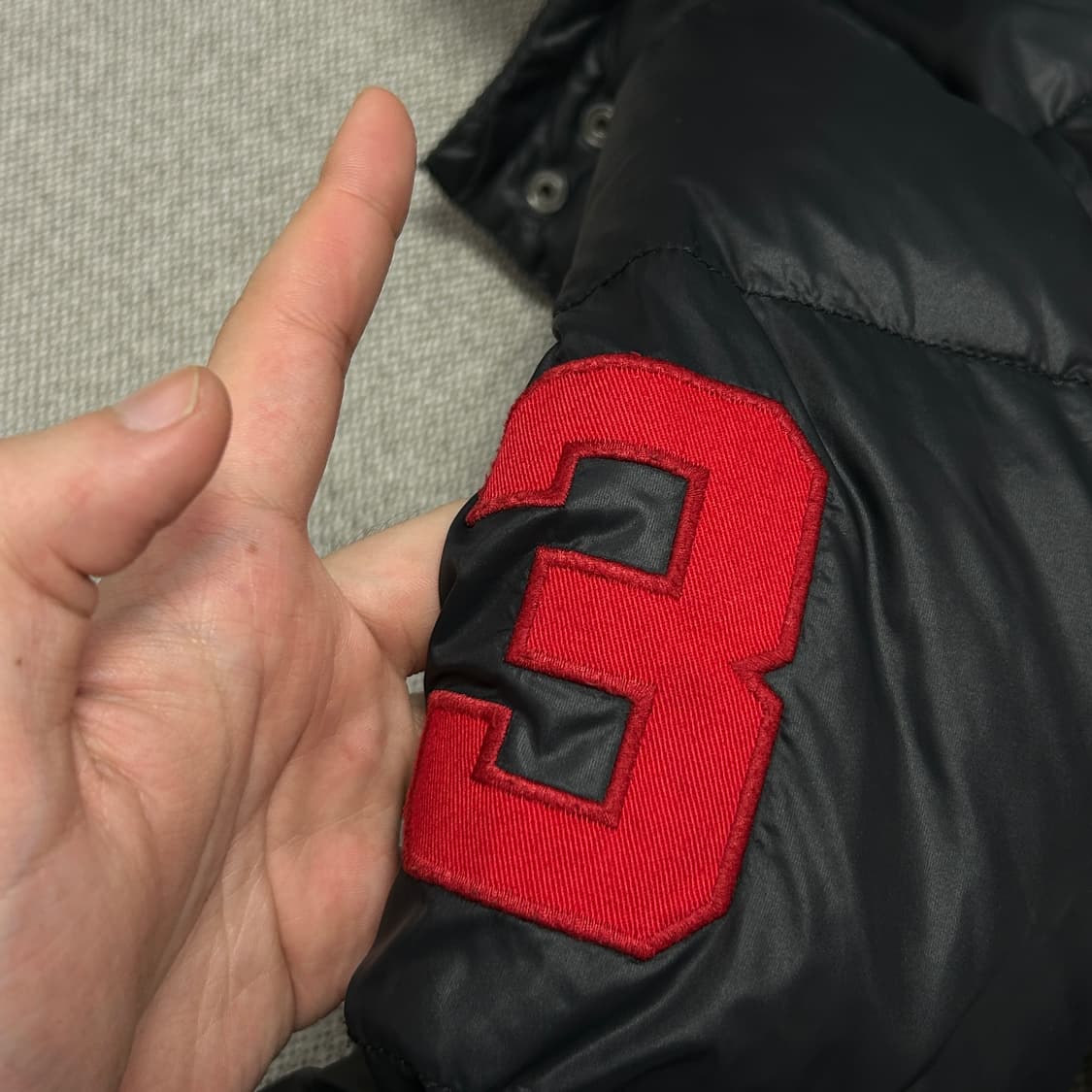 폴로 빅포니 레드포니 블랙 패딩(10-12) 상품이미지4