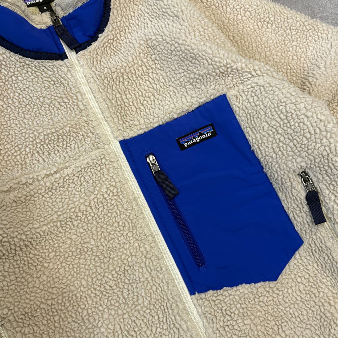파타고니아 정품 레트로x 플리스 아이보리 자켓  상품이미지4