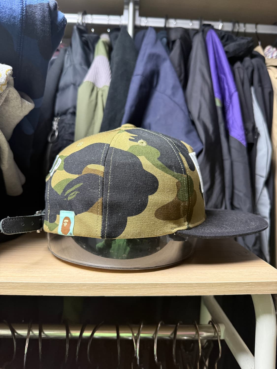 베이프 bape x rsvp 콜라보 카모 캡 상품이미지2