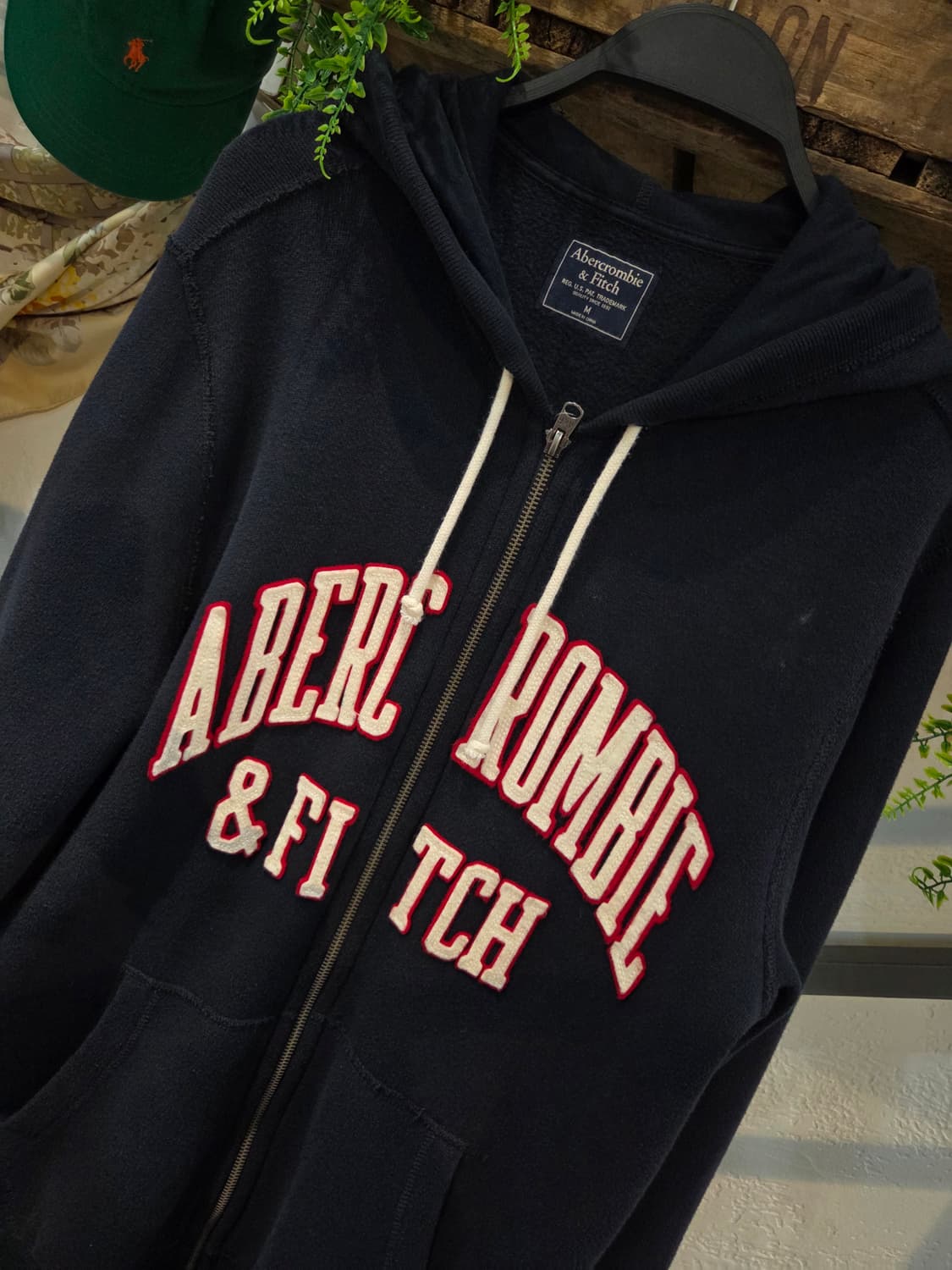 아베크롬비 네이비 후드집업 상품이미지1