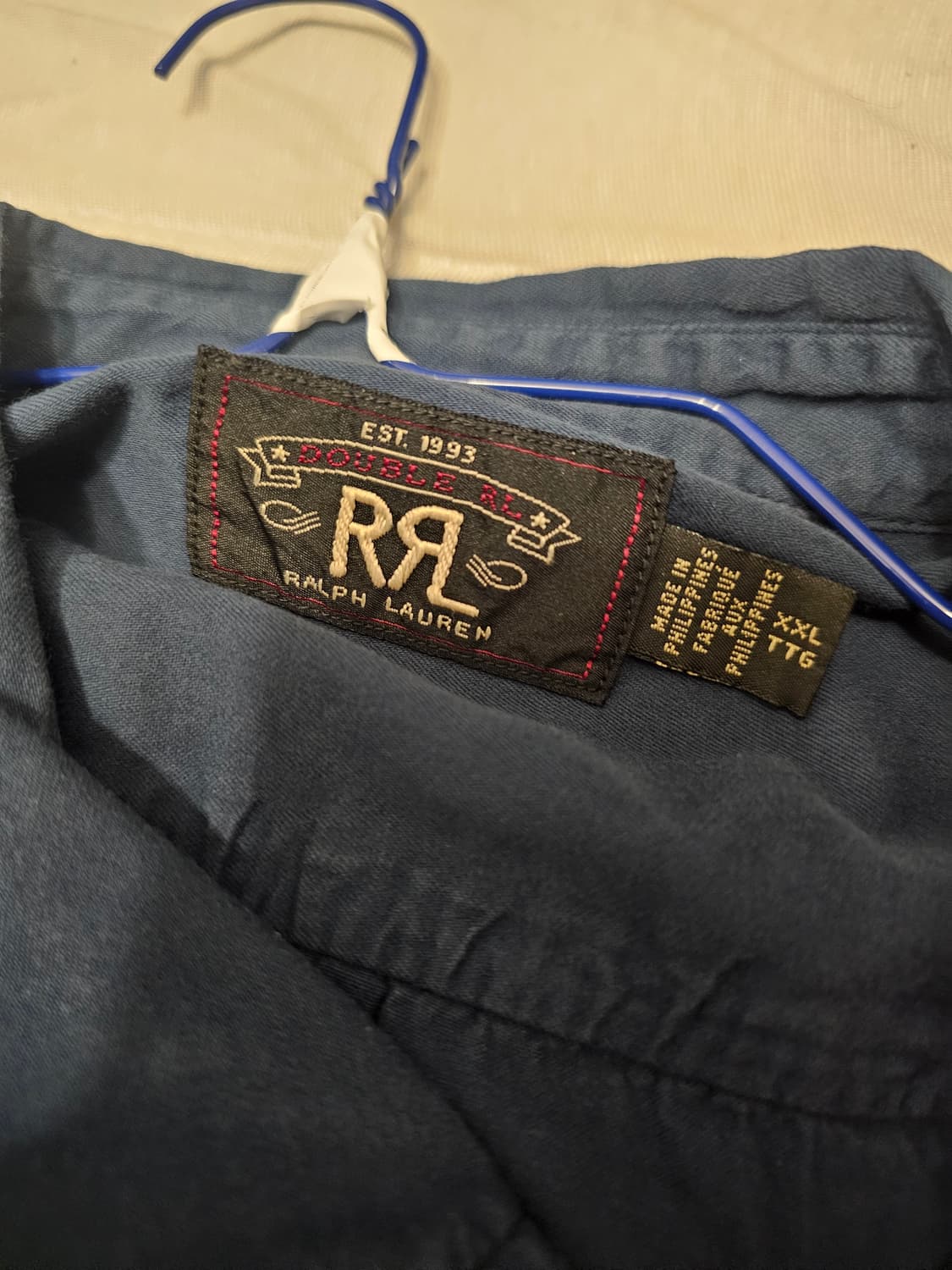 RRL 더블알엘 랄프로렌 XXL 워크 셔츠 상품이미지2