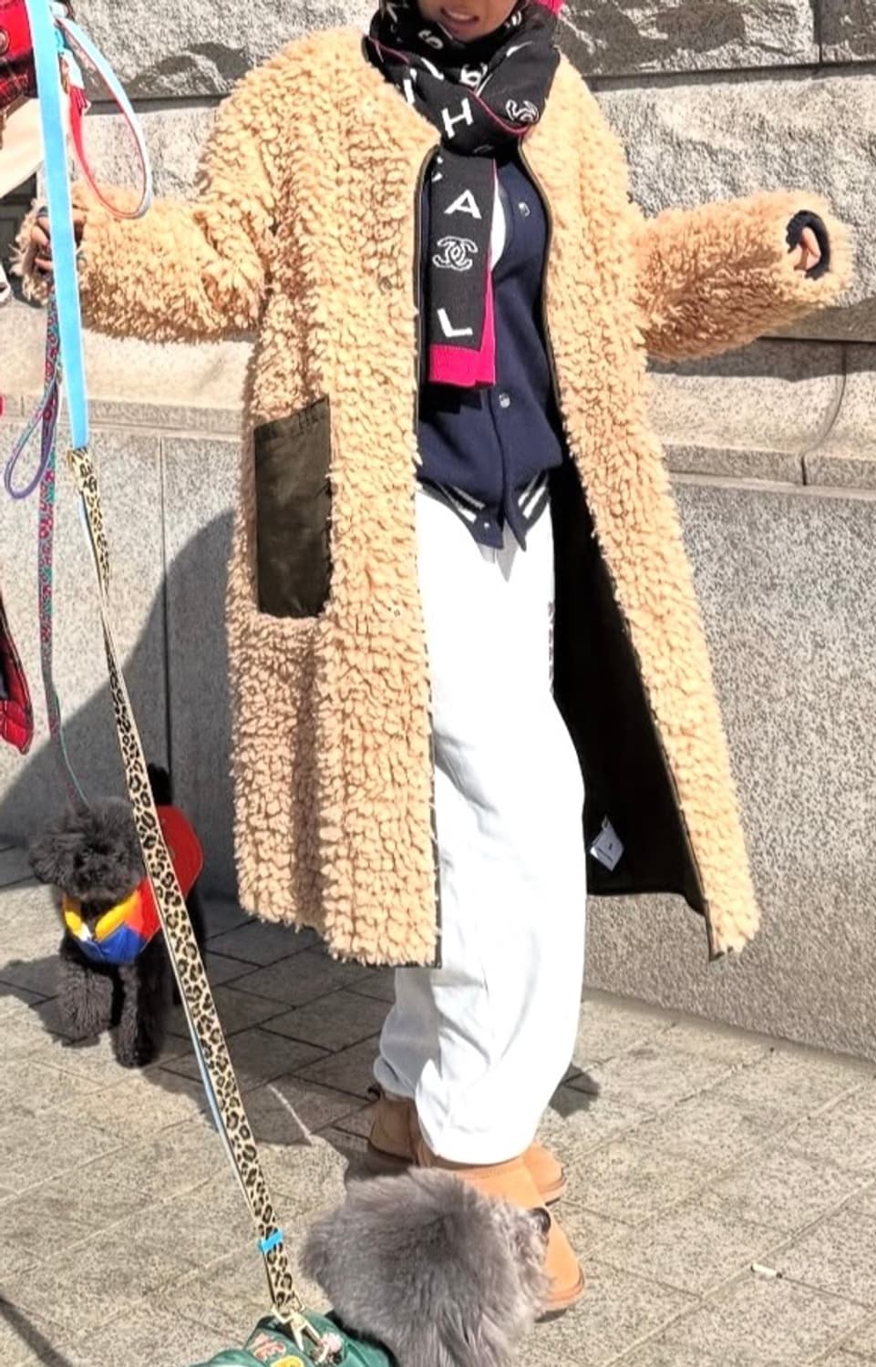 R13 뽀글이 퍼 코트 (L) 상품이미지1