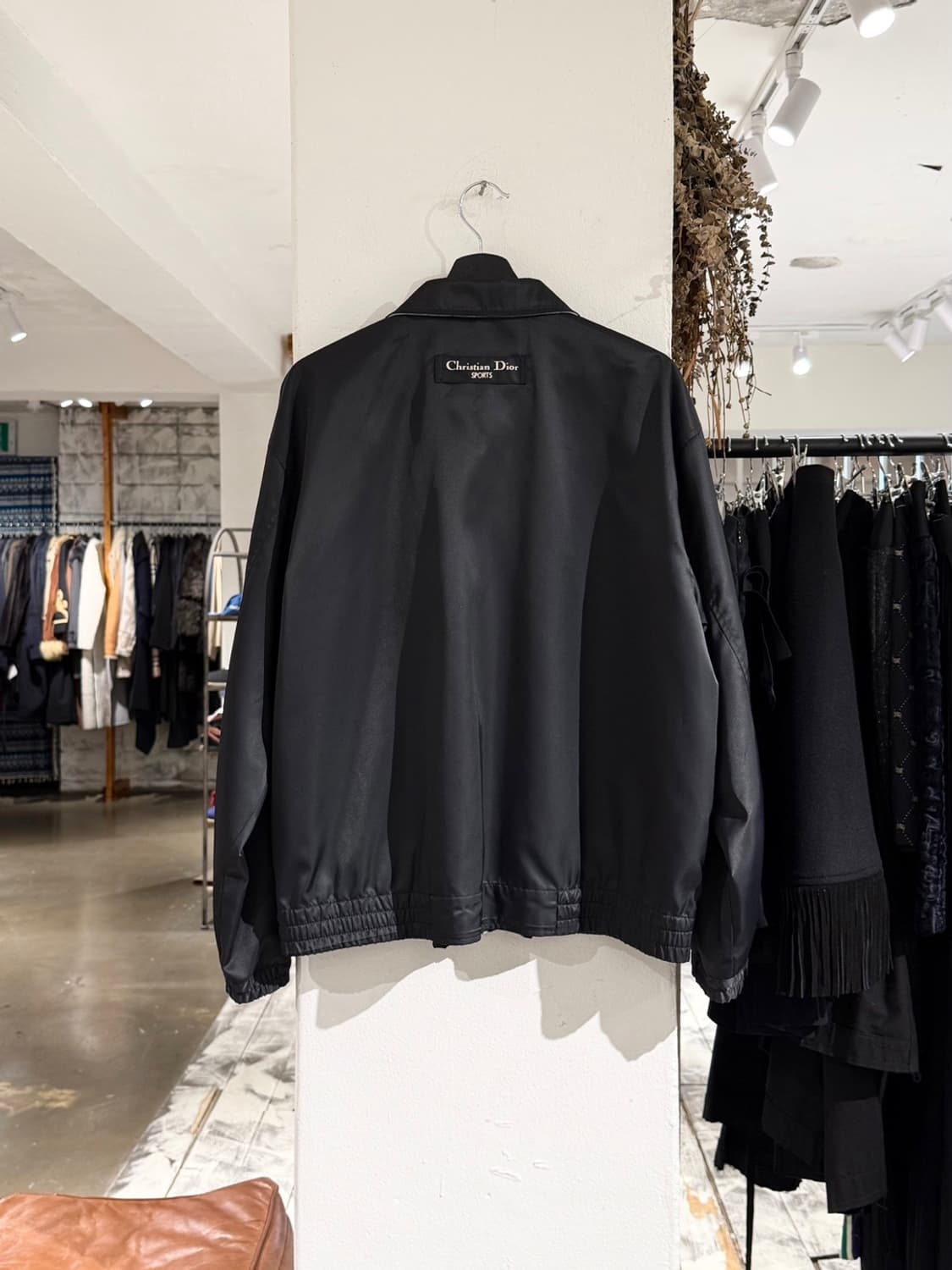 크리스찬 디올 몬슈어 스포츠 블랙 나일론 블루종 자켓 상품이미지6