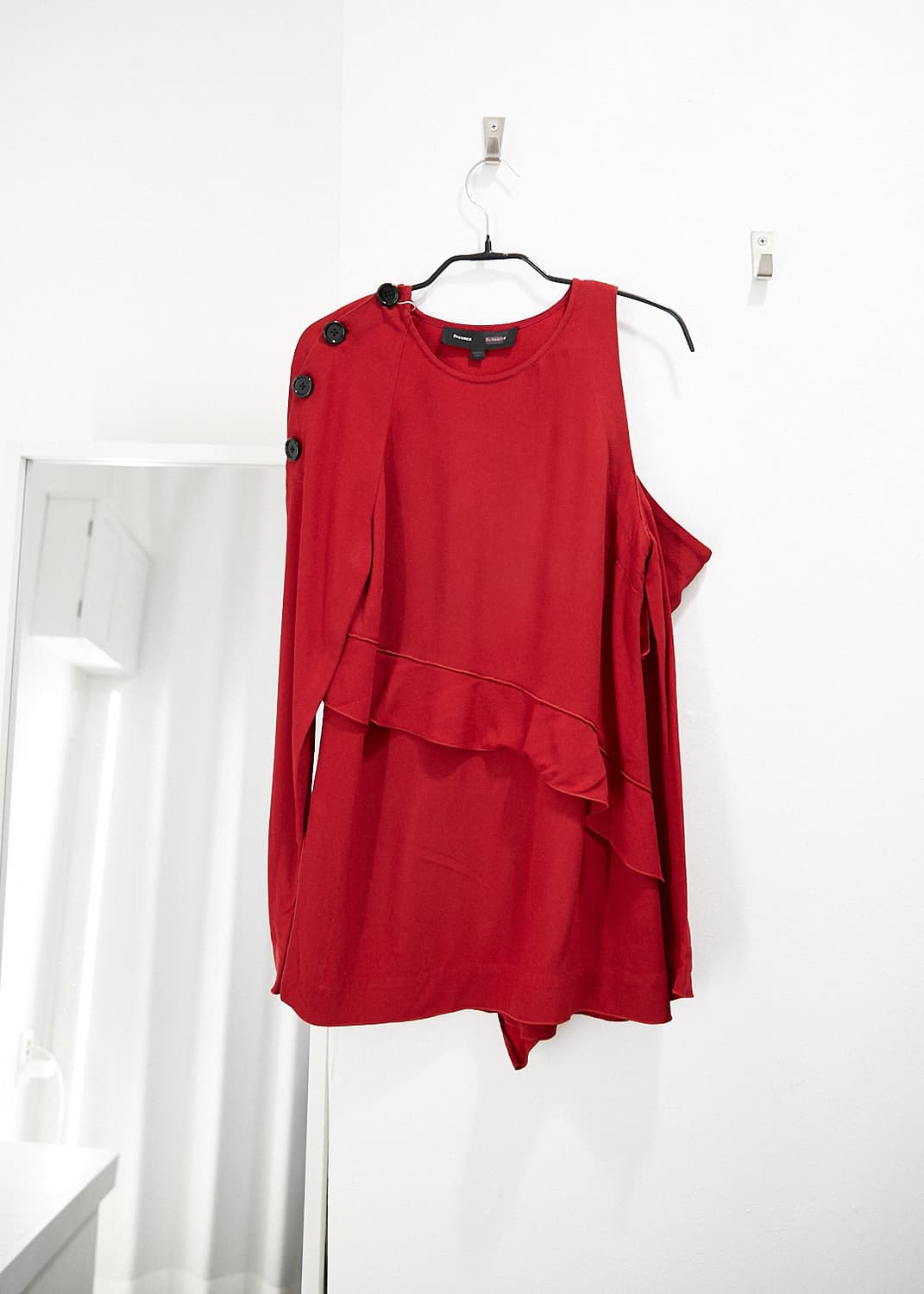 Unbalanced Long Sleeve T-Shirt 상품이미지1