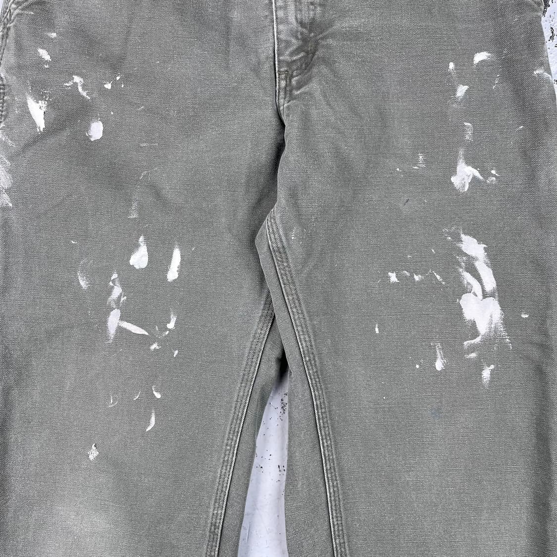 칼하트 모스그린 싱글니 painted 카펜터 팬츠 B11MOS 상품이미지7