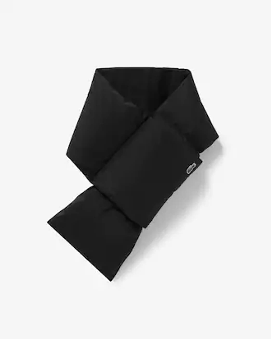 라코스테(Lacoste) 구스다운 패딩 머플러 블랙 새제품급 상품이미지1