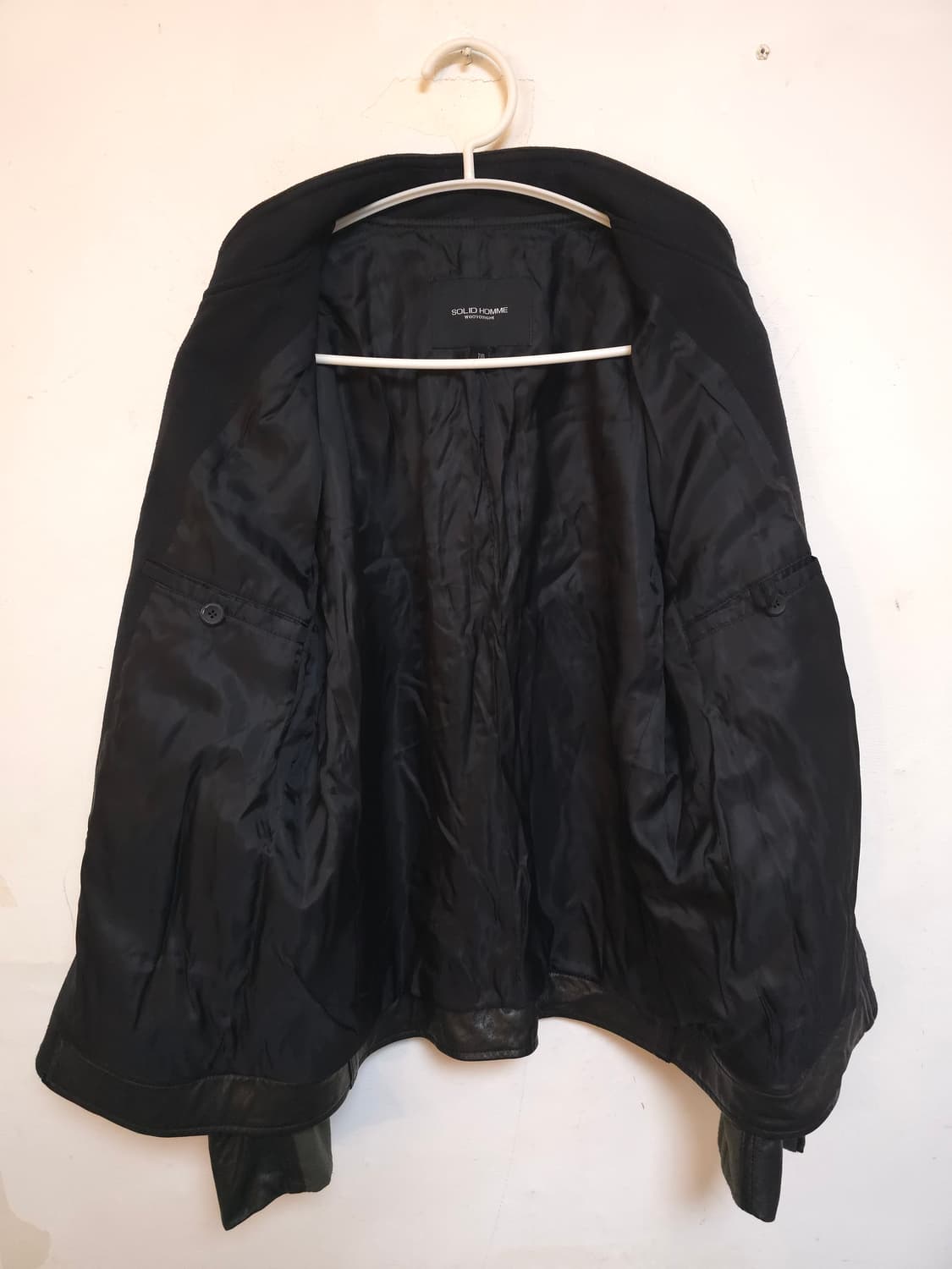 솔리드 옴므 우영미 가죽 자켓 110 (슬림) 상품이미지4