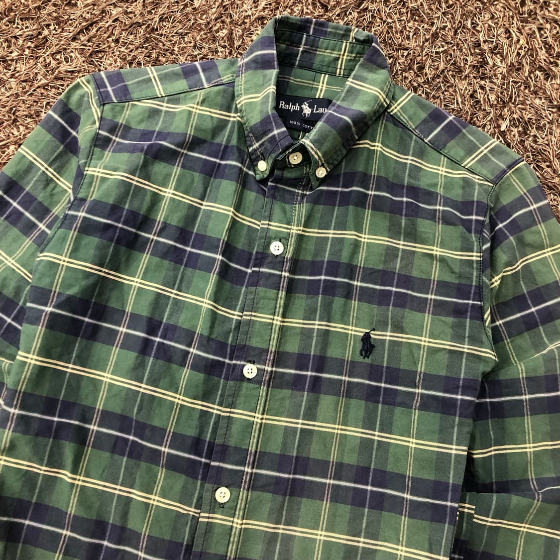 폴로 랄프로렌 90s 체크 셔츠 상품이미지1