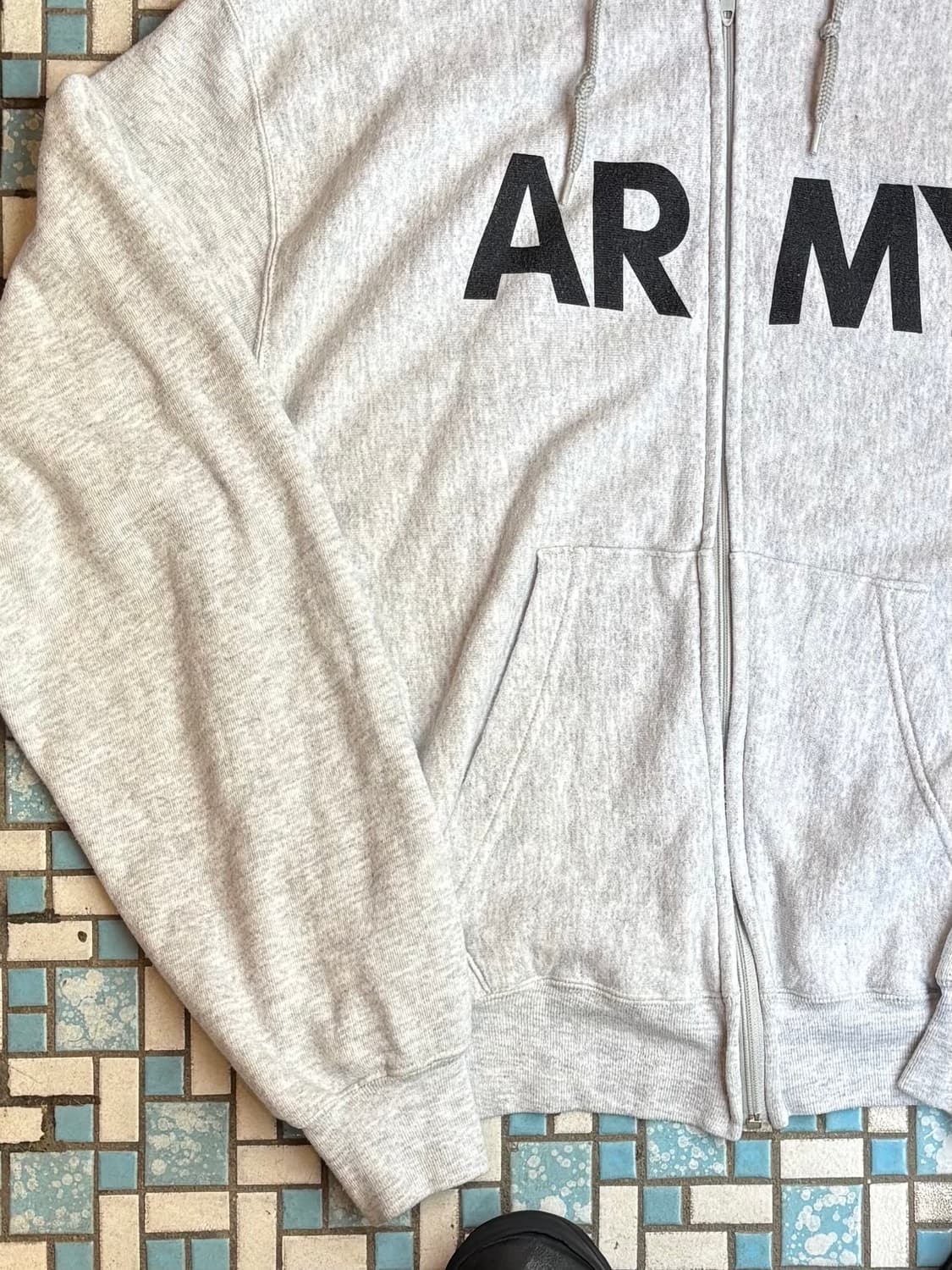 9Os U.S. Army PFU Full Zip Hoodie 상품이미지3