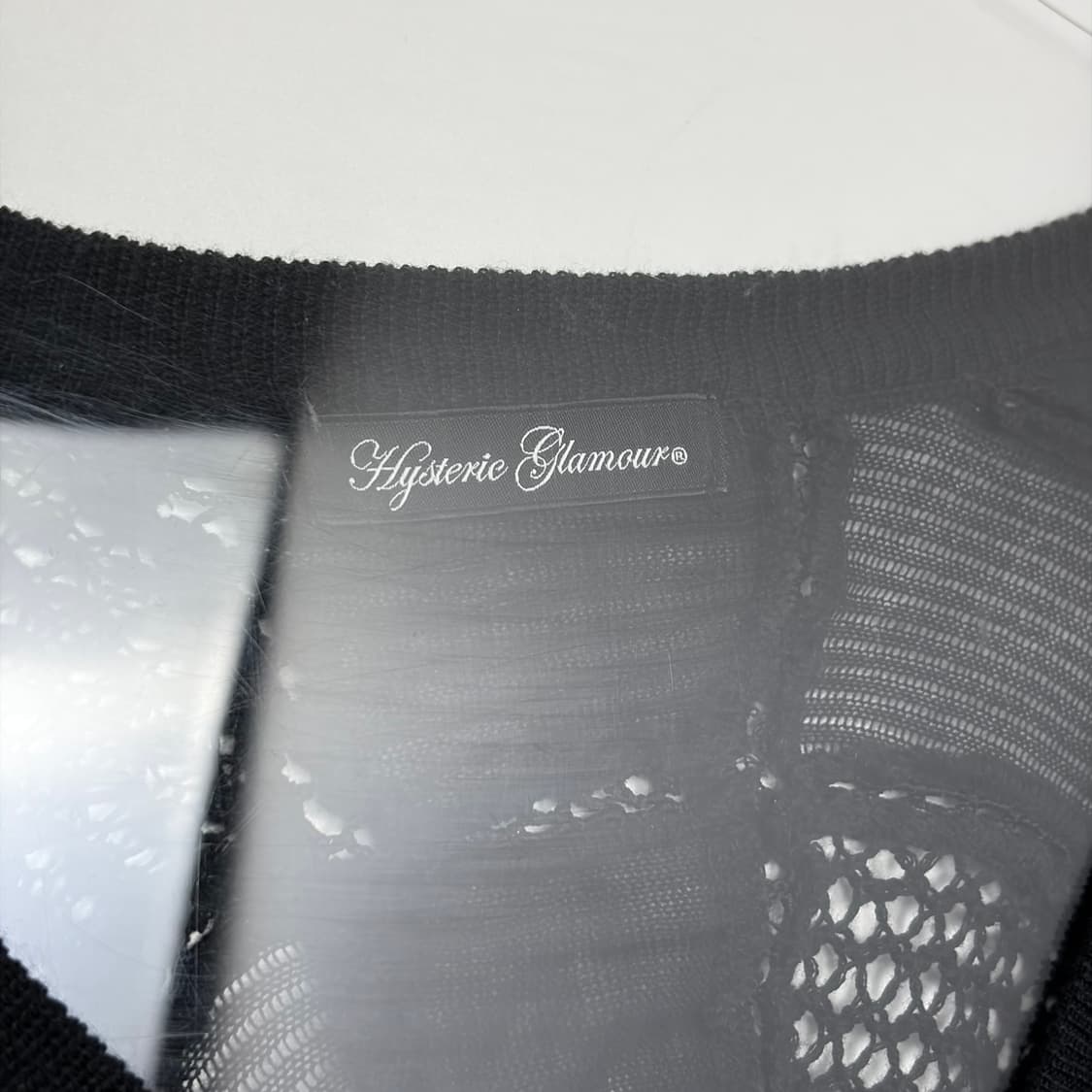 히스테릭글래머 패턴 니트 가디건 상품이미지4