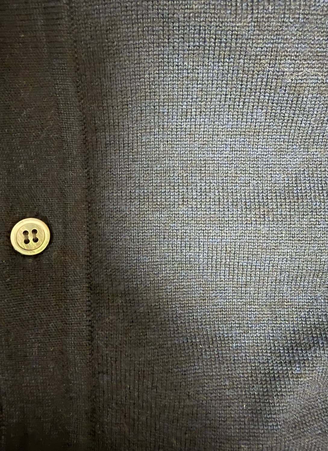 어나더오피스 메리노울 100% 가디건 다크 네이비 2사이즈 판매 상품이미지3