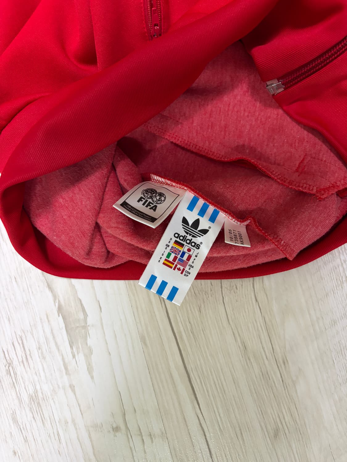 [S] 아디다스 잉글랜드 국대 트랙탑 레드 상품이미지5