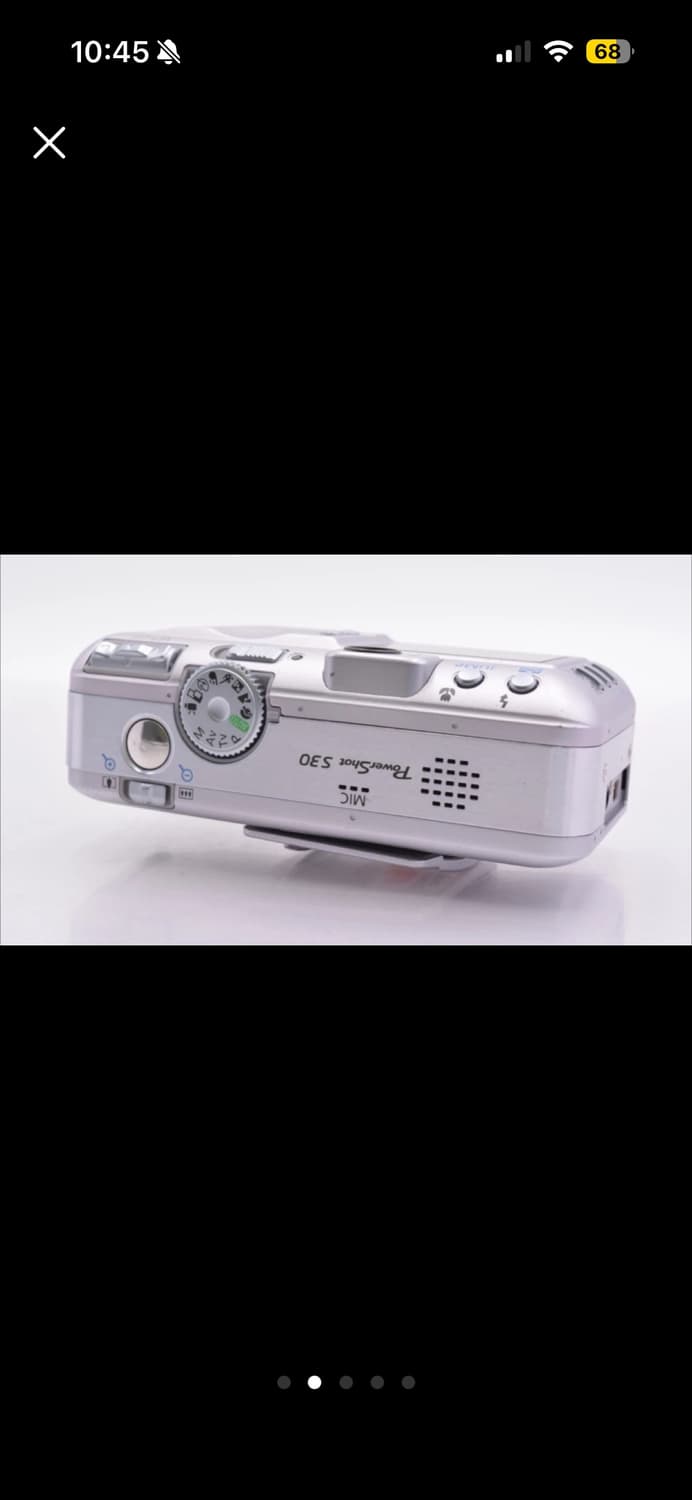 캐논 PowerShot 파워샷 S30 디카 + 배터리 상품이미지2