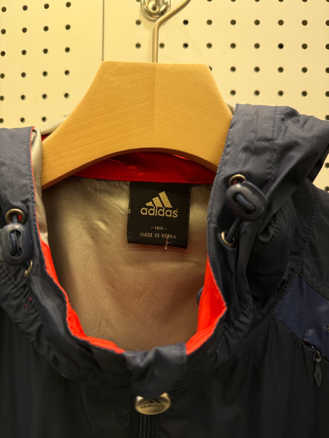 아디다스 프랑스 국가대표 FFF 네이비 윈드브레이커 U1315 상품이미지5