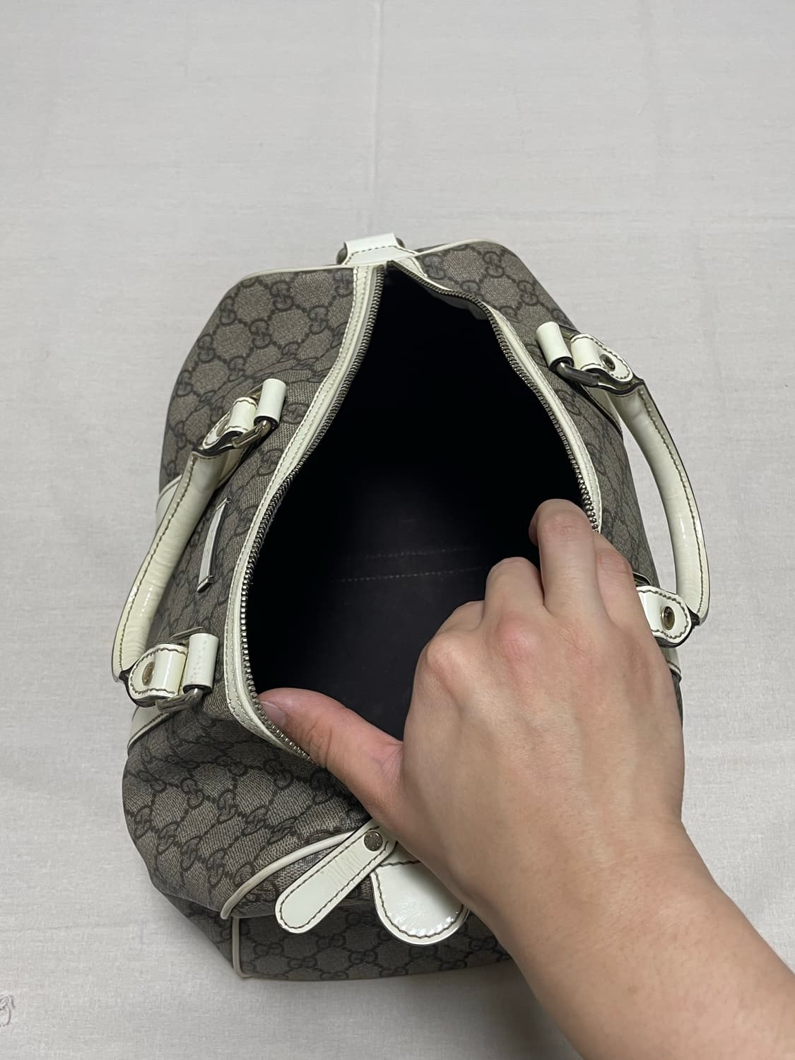 구찌 수프림 GG로고 캔버스 보스턴 백 [os] 상품이미지7