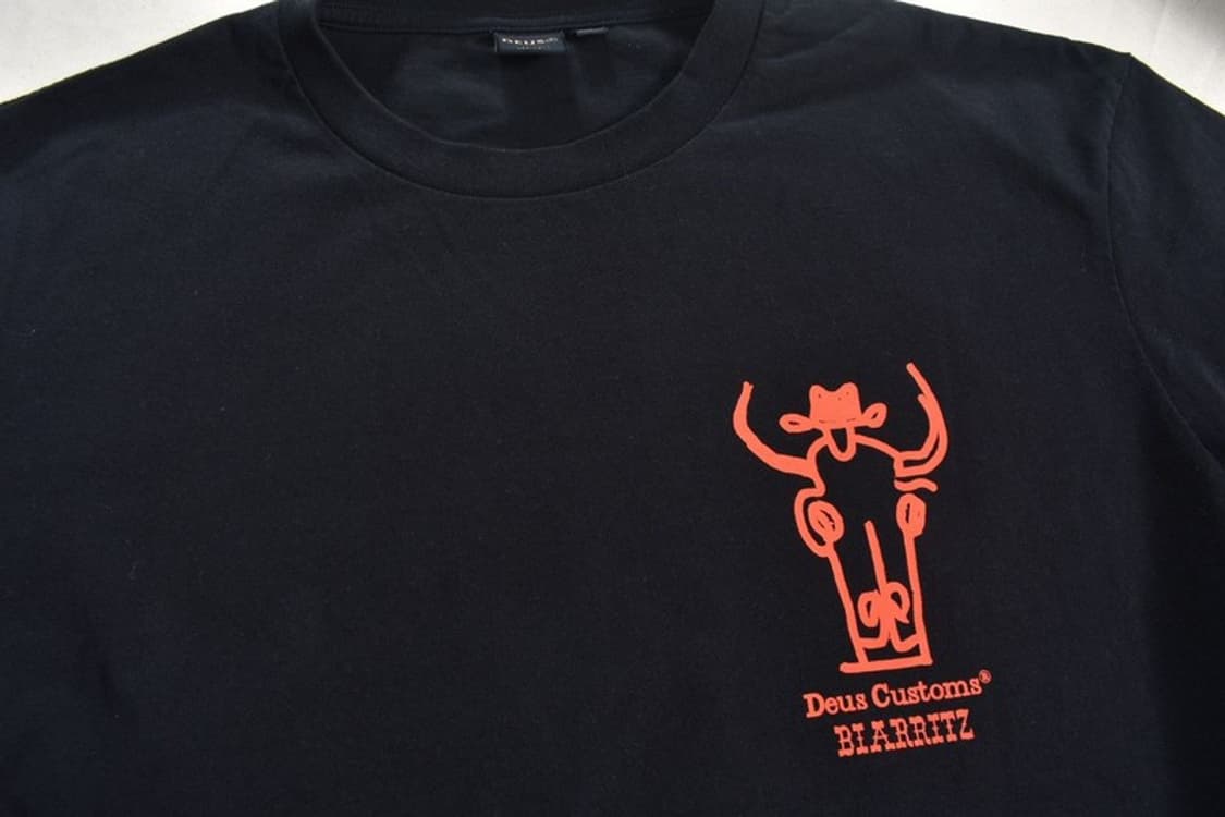 데우스 커스텀 반팔티 XL M0289 상품이미지4