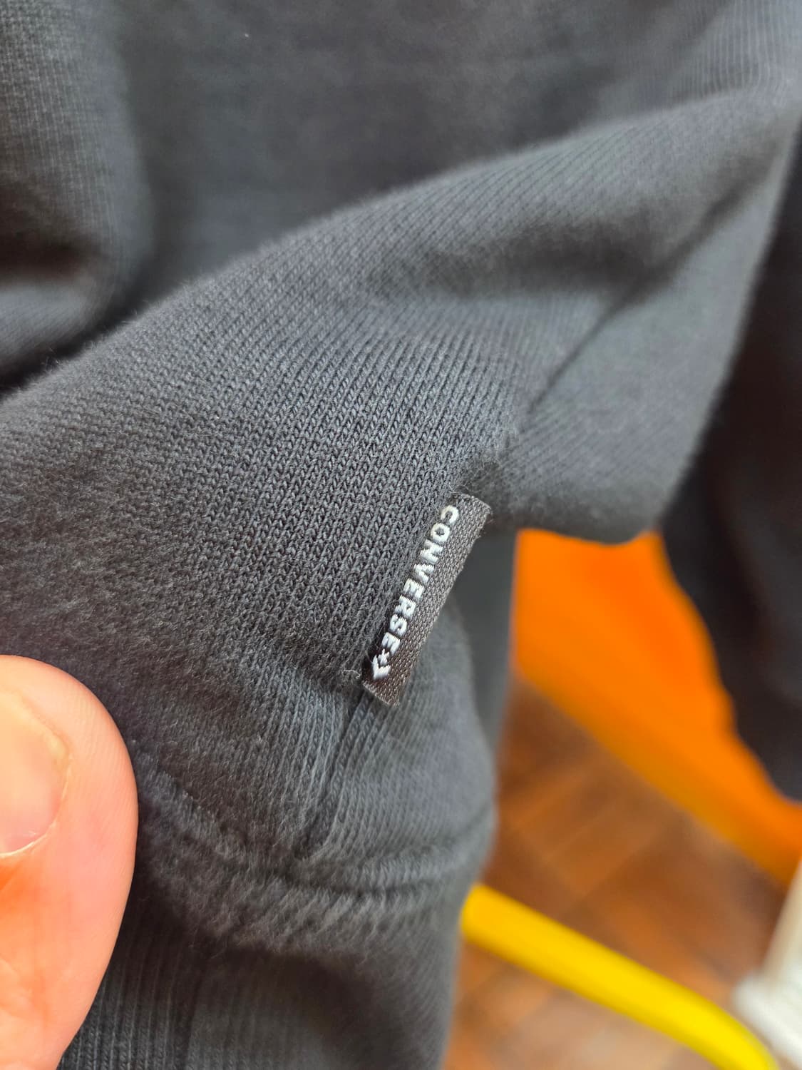 110 컨버스x조프레쉬 콜라보 후드 블랙 상품이미지6