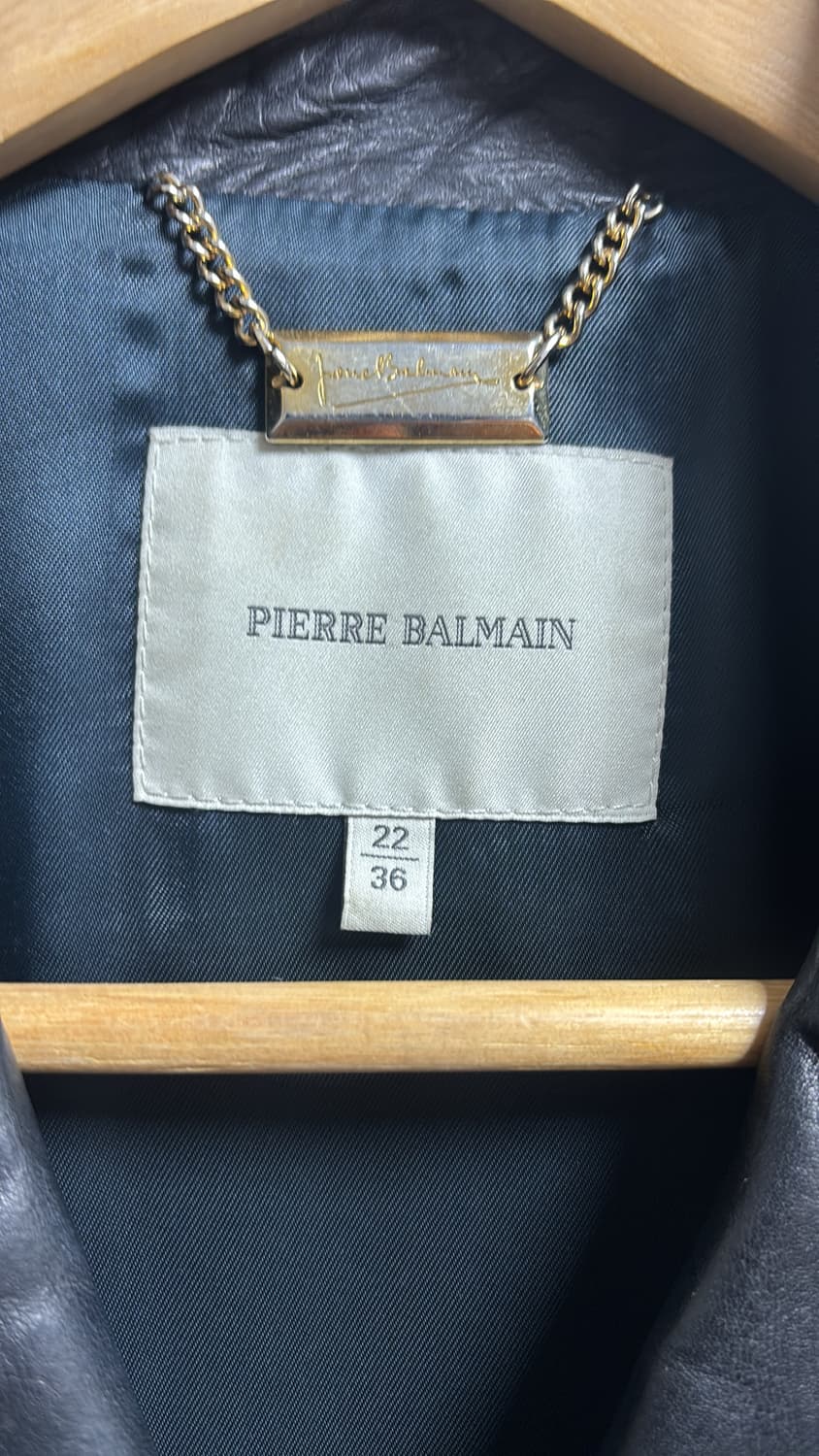 피에르 발망 금장 라이더자켓 36 사이즈 상품이미지2