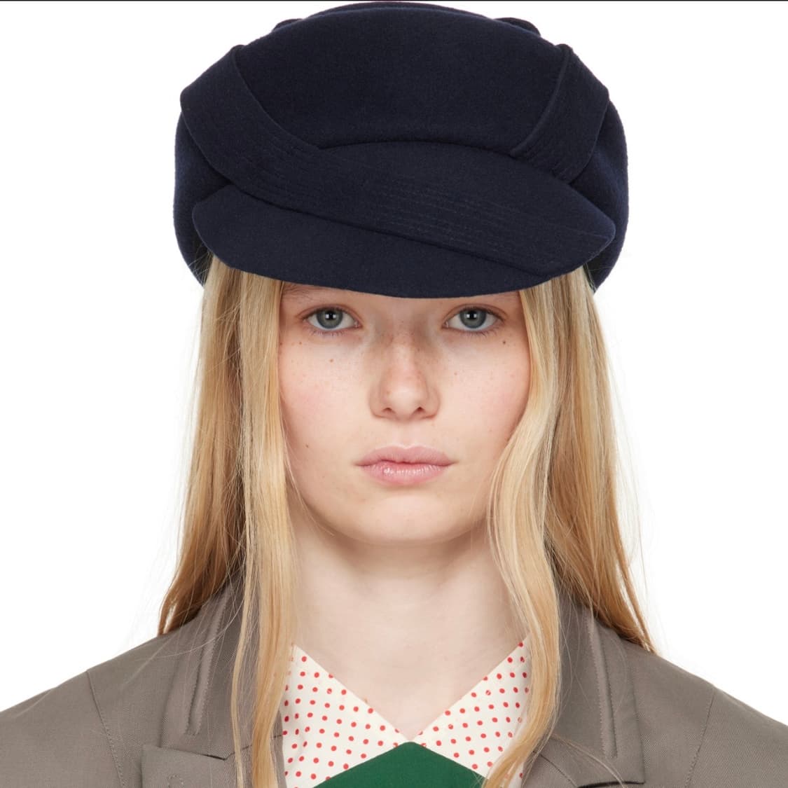 키코 코스타디노브 셀레스트론 모자 네이비 25FW 상품이미지2