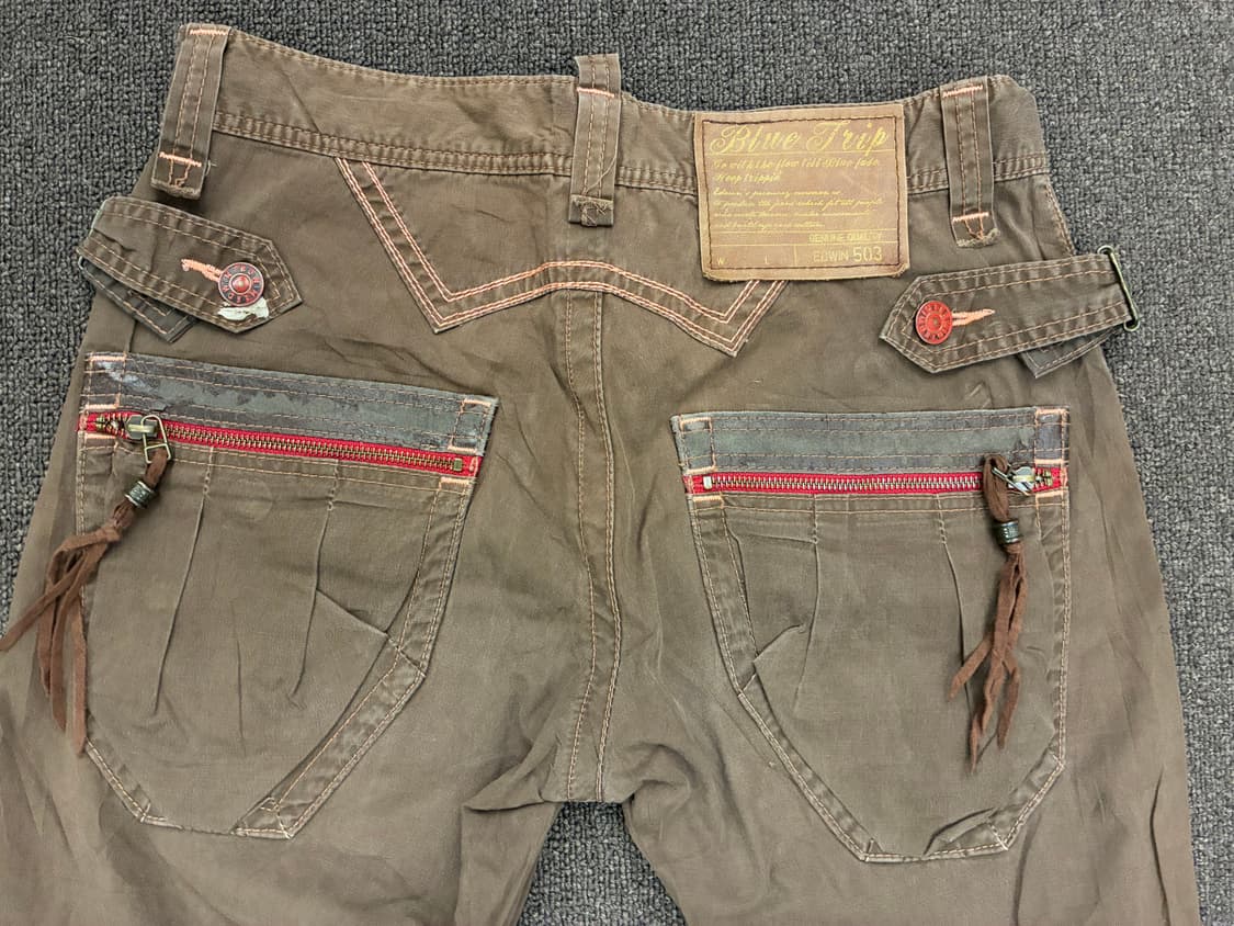 M)에드윈 503 빈티지 여성 카고 데님팬츠 상품이미지7