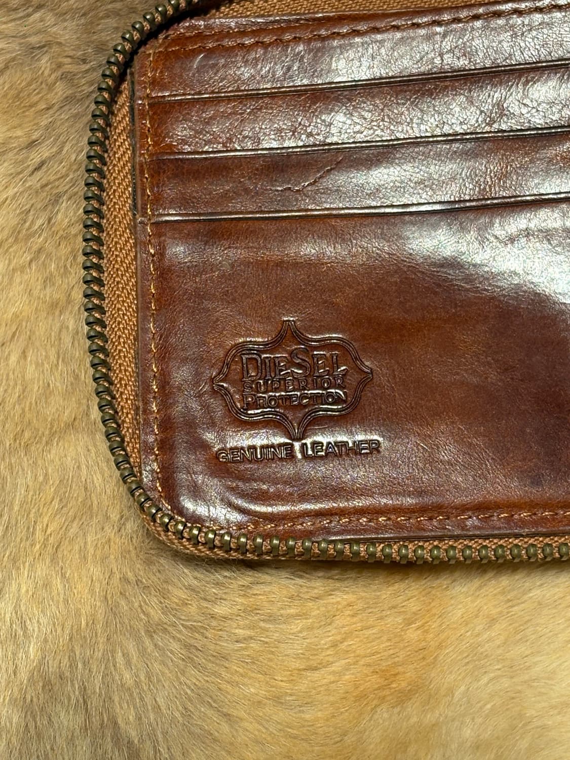   Diesel Vintage Denim Leather Wallet 상품이미지6