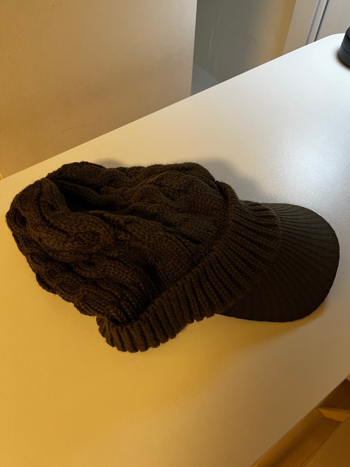 카키 니트캡 knit cap (v kei) 상품이미지1