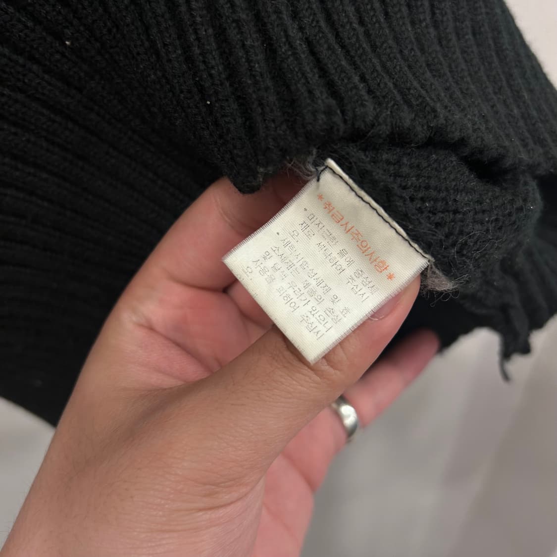 폴로 랄프로렌 90s 스몰로고 코튼 니트 상품이미지4