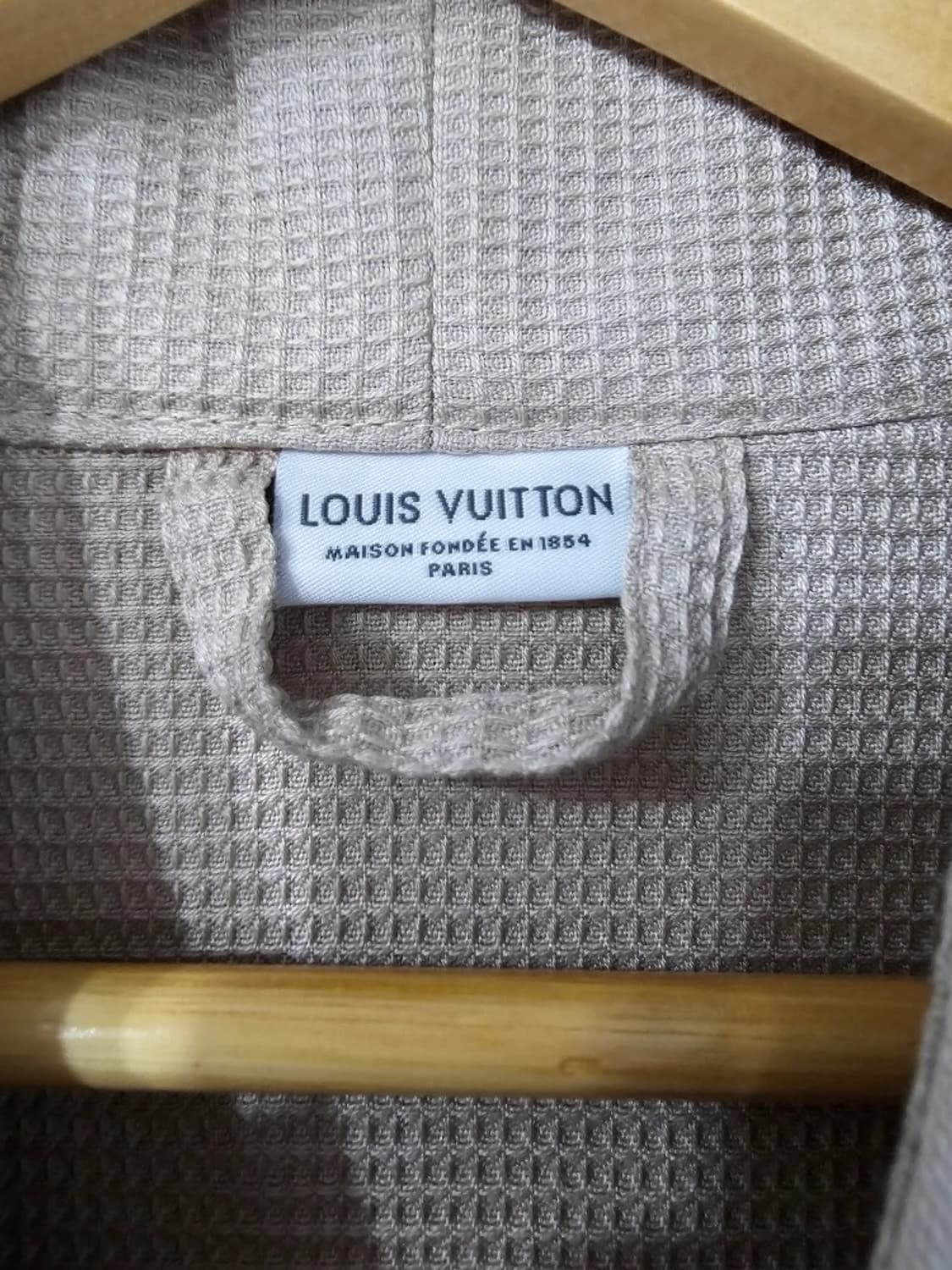 정품 루이비통 LOUIS VUITTON 베이지 와플 로브 S 상품이미지9