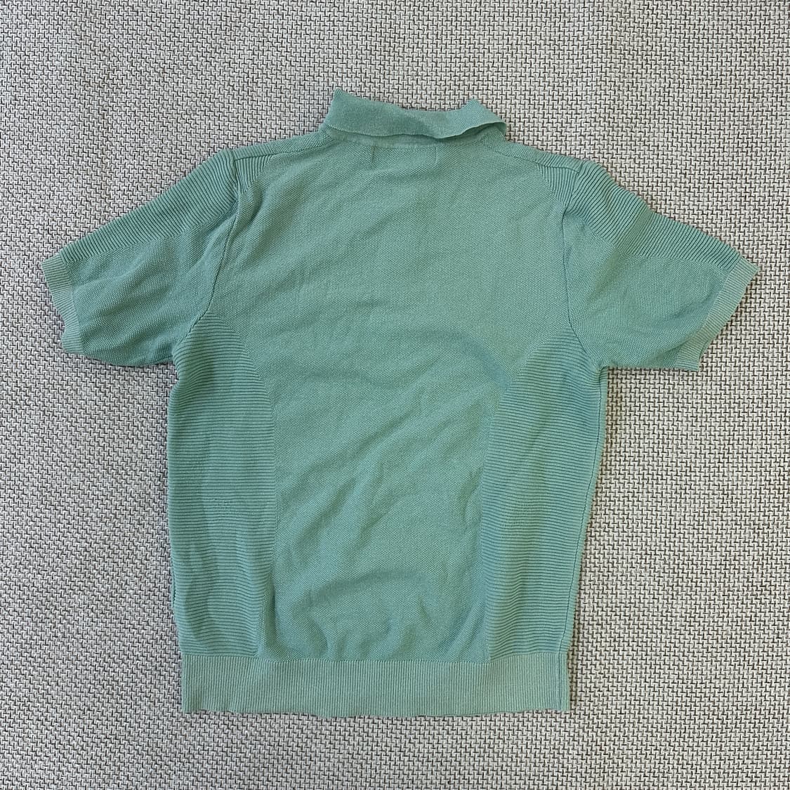 95 장미쉘바스키아 카라 니트 셔츠 0406D 상품이미지4