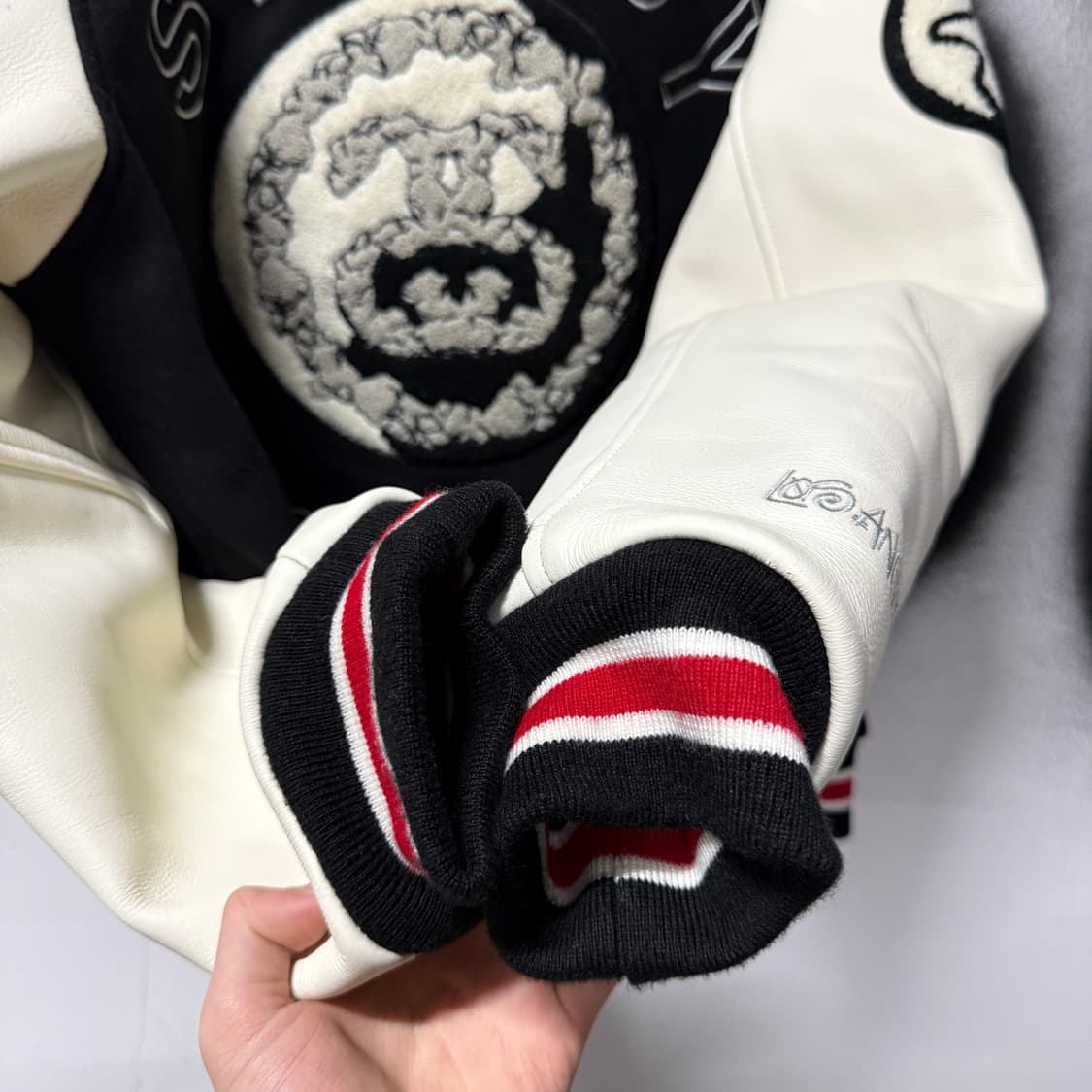 스투시 x 아워레가시 x 데님티어스 TTL 바시티 자켓 상품이미지7