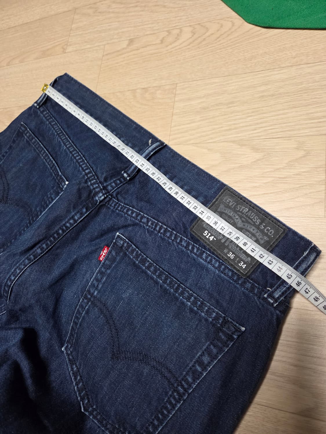 리바이스 514 인디고 데님 청바지 팬츠 36 34 상품이미지8