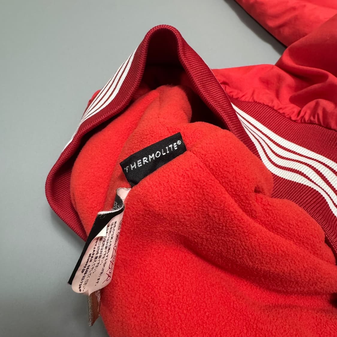 스투시 GEAR 레드컬러 나일론 혼방 퍼프 써모라이트 후드 패디드 자켓 상품이미지8